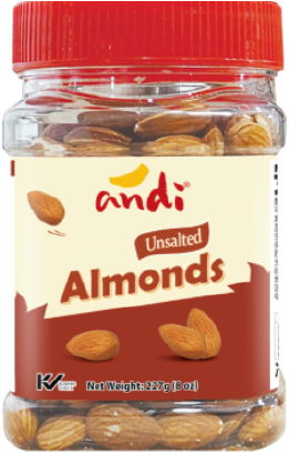 Almonds Unsalted 227 (7.9 oz)