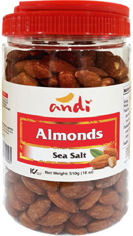 Almonds Salted 510g (18 oz)