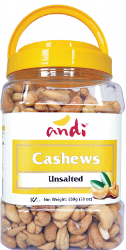 Cashews Unsalted 850g (30 oz)