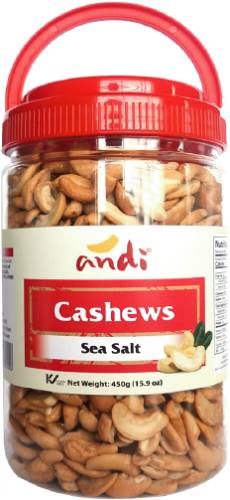 Cashews Salted 450g (15.8 oz)