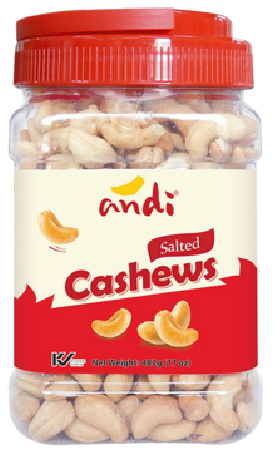 Cashews Salted 482g (17 oz)