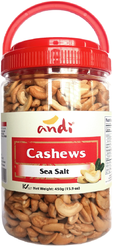 Cashews Salted 450g (15.8 oz)
