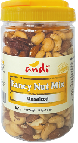 Facny Nut Mix Unsalted 482g
