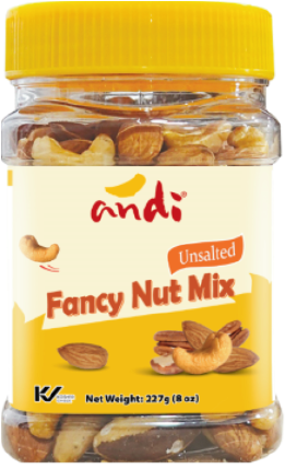 Facny Nut Mix Unsalted 227g
