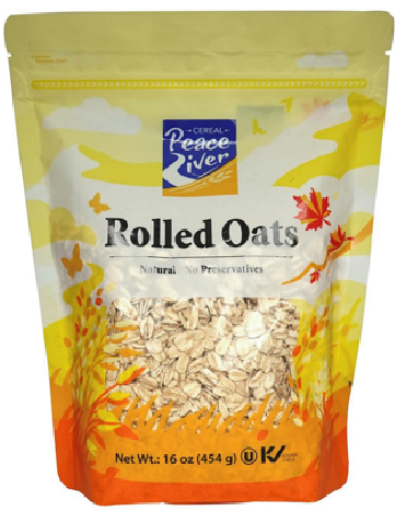 Peace River Rolled Oat 454g (16 oz)