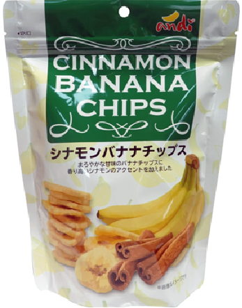Cinnamon Banana Chips 140g